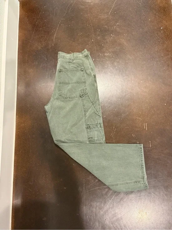 Arizona Jean Company  Olive Relaxed Fit Carpenter Jeans