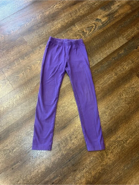 Hanna Andersson Purple Girls' Leggings 130