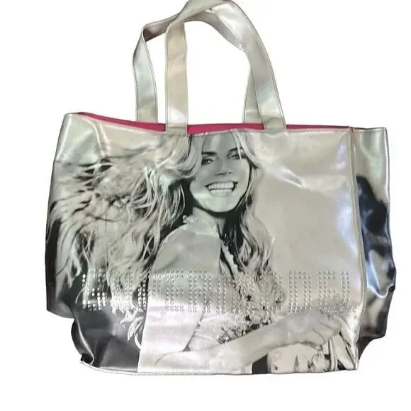 Victoria’s Secret Heidi Klum supermodel tote bag.