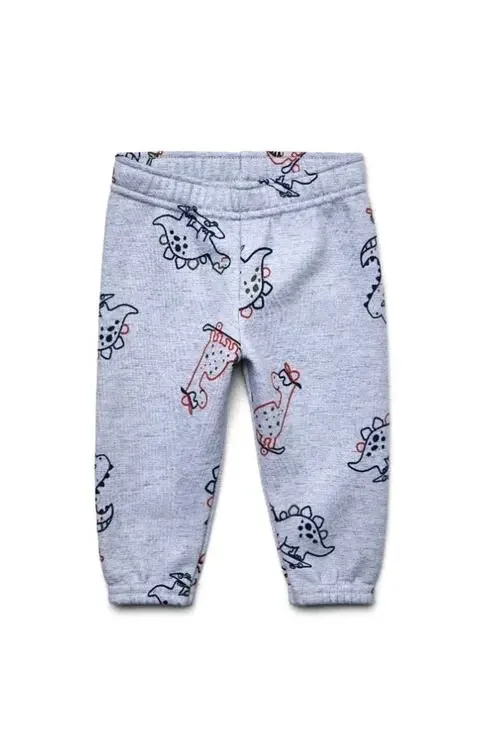 Garanimals Baby Boy Print Fleece Joggers, Sizes 6-9 Months