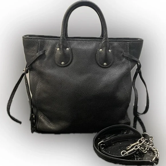 NWOT Coach Play Tatum 30 Tote – Black  Leather – Style No. 37115