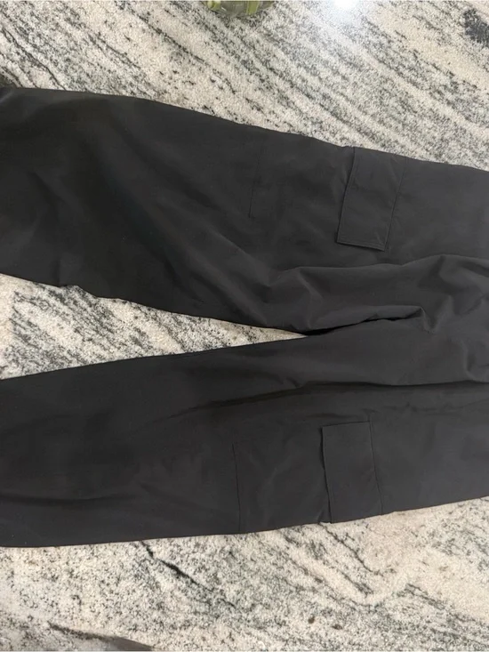 Athleta Black Kids Cargo Joggers with Flap Pockets