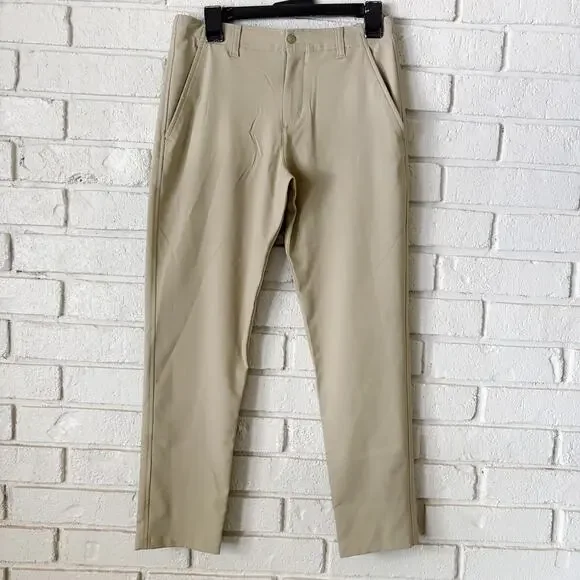 NWT Under Armour Boy's Golf Pants Youth L Breathable Lightweight Performance