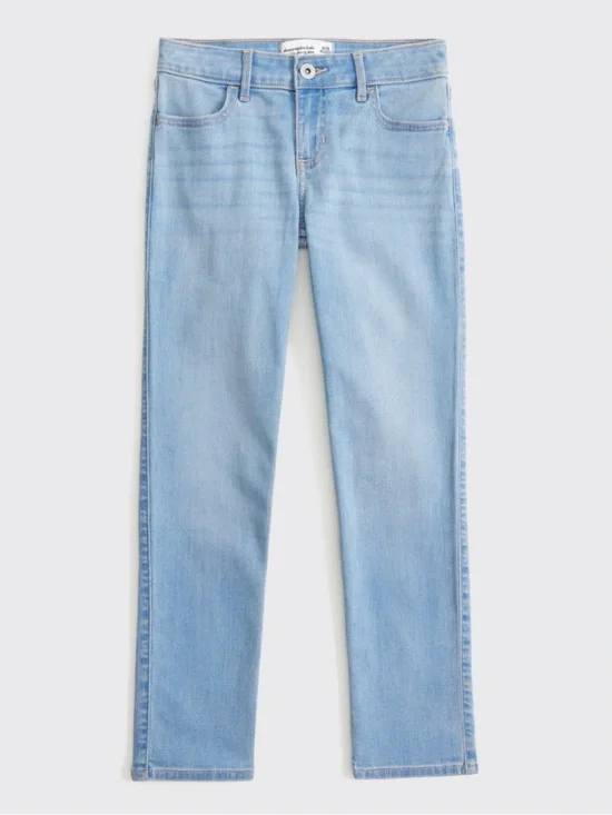 Abercrombie Kids Stretch Light Blue Skinny Jean Jeggings Size 12 EUC KP $50