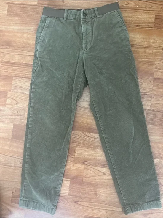 NWOT Brown Boys Corduroy Pants. XS Waist 26-28 Inseam 25 Rise 11 inches