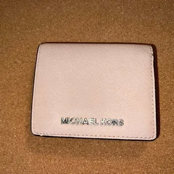Pink Michael Kohrs Foldable Wallet‎