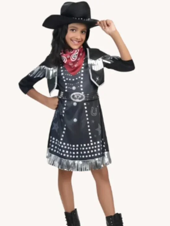 NWT Punky Cowgirl Halloween Costume - S (6/6X)