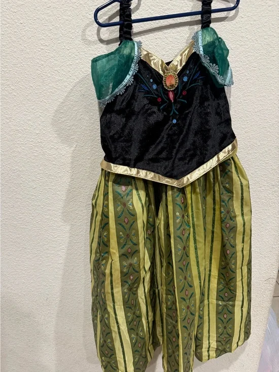 Disney Parks Anna Coronation Dress Kids Frozen Costume Princess