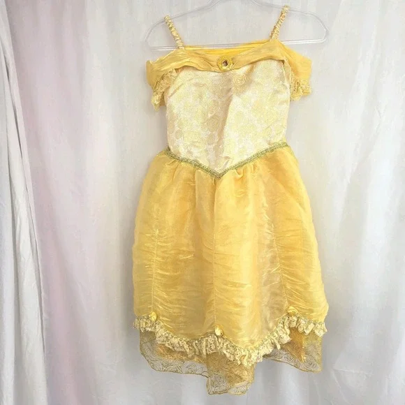 Belle Dress Beauty And the Beast Costume Disney Parks Size L 10-12 Halloween