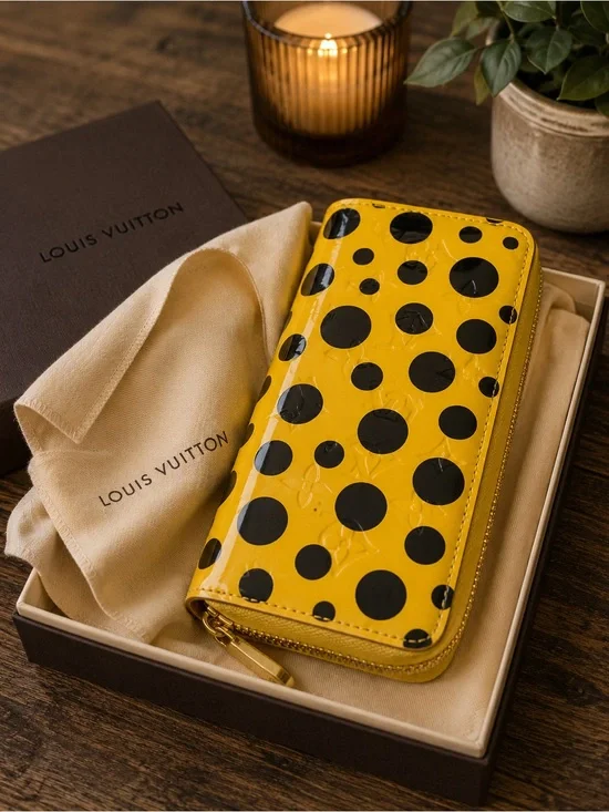 Louis Vuitton Dot Infinity (Yayoi Kusama) Zippy Wallet-NEW-Limited Edition-2012