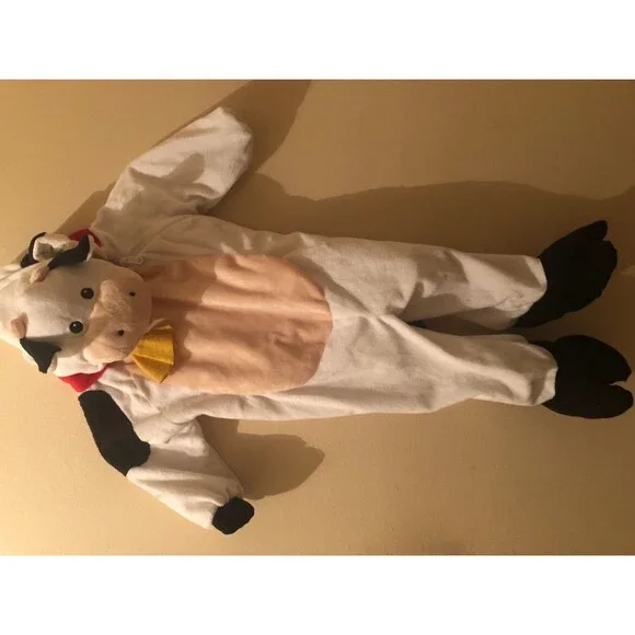 Halloween Costumes Cow Pajama Costume 12-24 months Party SuppliesFiesta