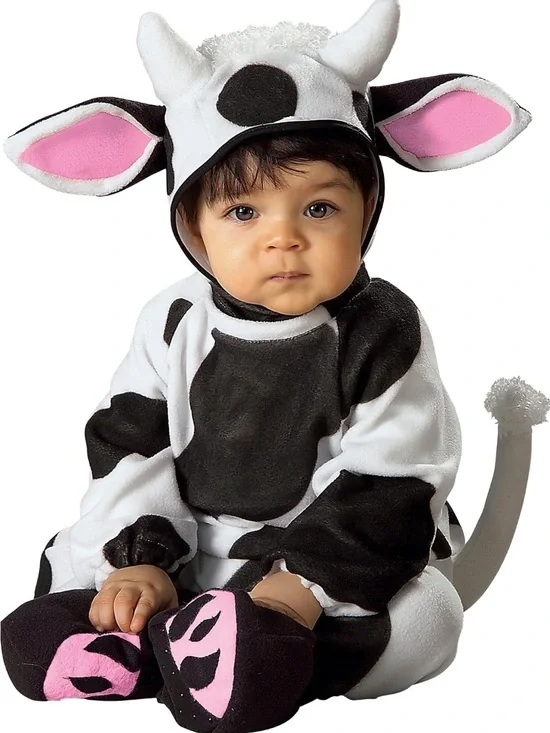 🐮 Cozy Cow EZ-On Rompers Infant Costume 🐮