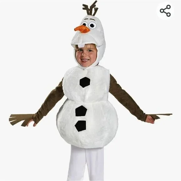 Disney Olaf Small Plush Hallowen Costume - New
