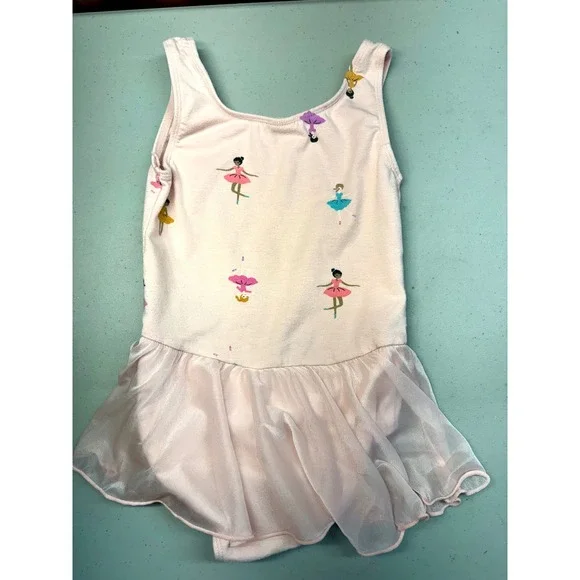 Carter's 5T Ballet Dance Dress Leotard Tutu Skirt Camisole Ballerina