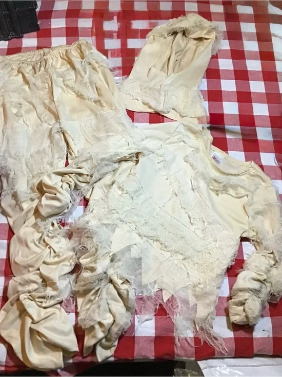 Mummy kids morph costume size small -Preowned