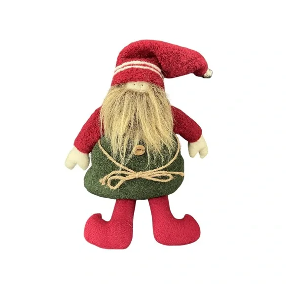 Vintage  2002 Woof & Poof Santa Shelf‎ Sitter Plush 17