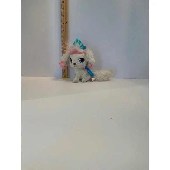 Disney Palace Pets Plush Toy White‎ Dog Princess pumpkin Cute