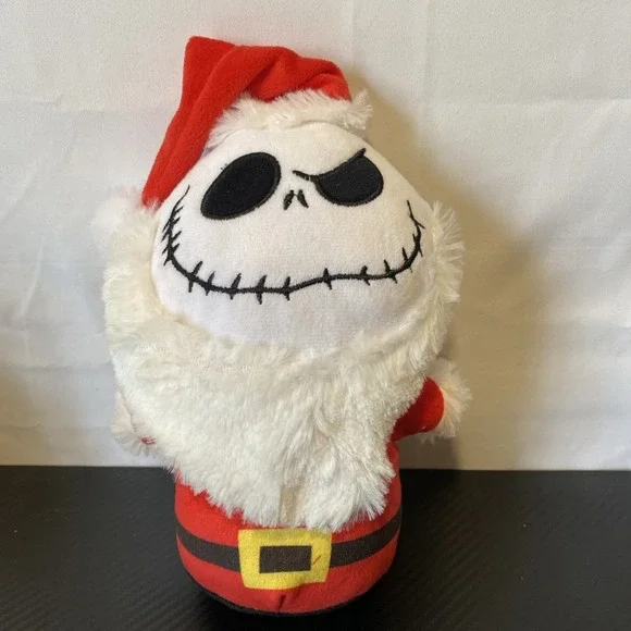 New! NIGHTMARE BEFORE CHRISTMAS SANTA JACK‎ SKELLINGTON PET DOG TOY