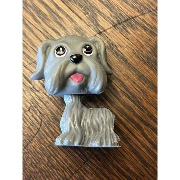 My Pet Pals‎ Chic Dolls Boutique Dog Animal Figure 2008 Gray Schnauzer