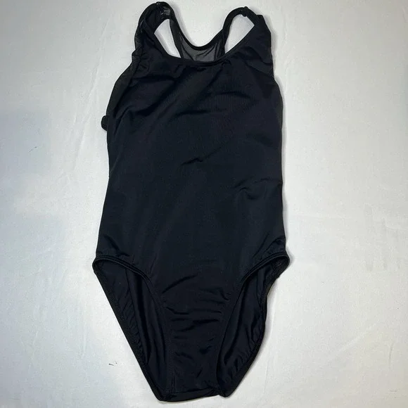 Girls Balera Size MC Black Dance Ballet Leotard Gymnastic Costume Acrobatic Jazz