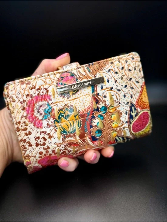 Brahmin Limited Edition Boho‎ 2010’s Marketplace Melbourne Hannah Wallet EUC