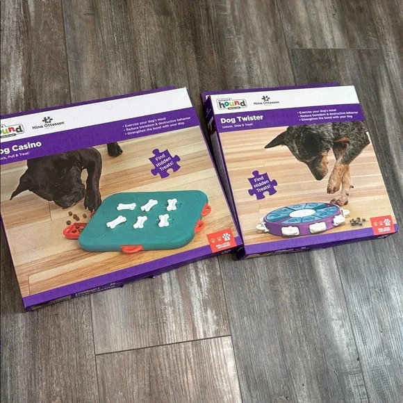 Outward Hound dog casino & dog twister Nina Ottosson