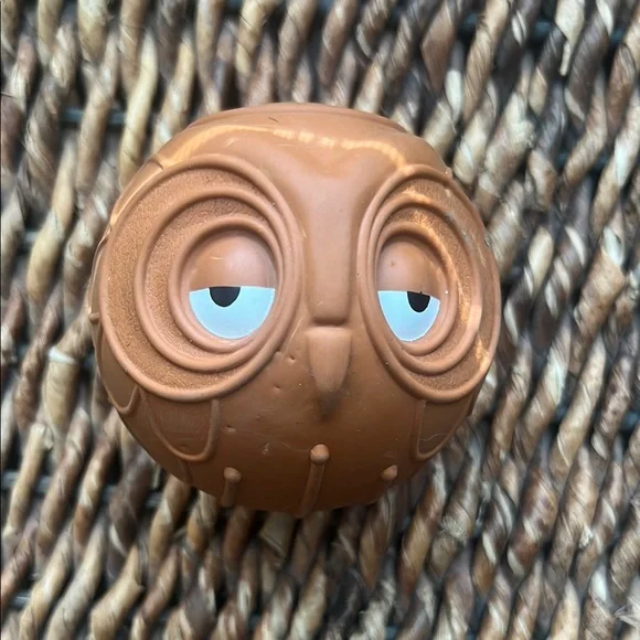 Durable Brown Dog Toy Ball With Sound Effects