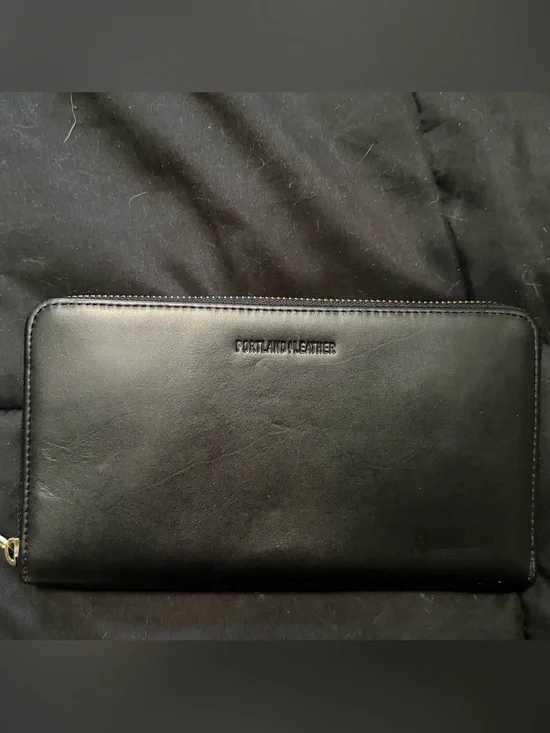 Portland Leather Onxy Empire Wallet