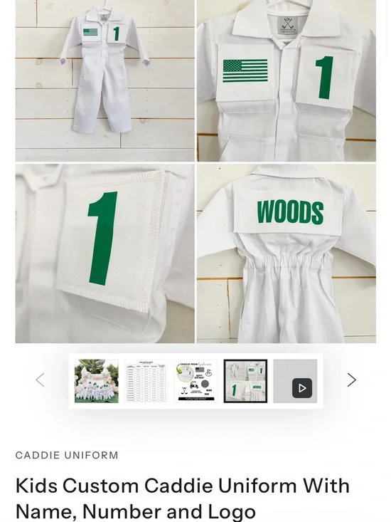 Toddler Caddie Uniform 18 mo