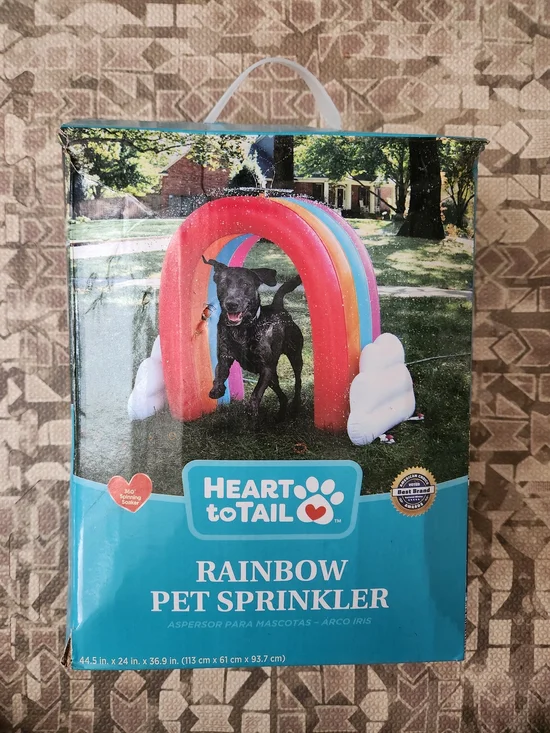 Rainbow Pet Sprinkler - Multicolor