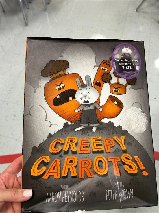 Creepy Carrots!  - Orange/Black hard cover