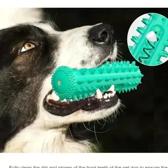 NEW Dog Chew Dental Cleaning Toy Dog Toothbrush Stick