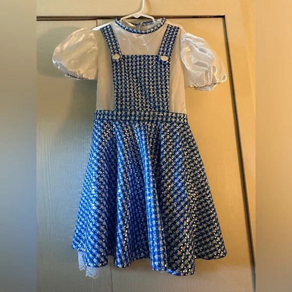 The Wizard of OZ Dorothy Dress size 7/8 out of package dress only
