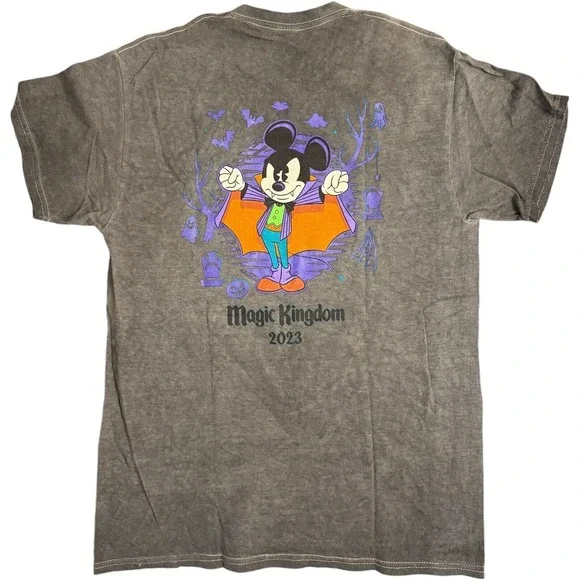 Disney World 2023 Mickey's Not So Scary‎ Halloween Party T-Shirt Black • Medium
