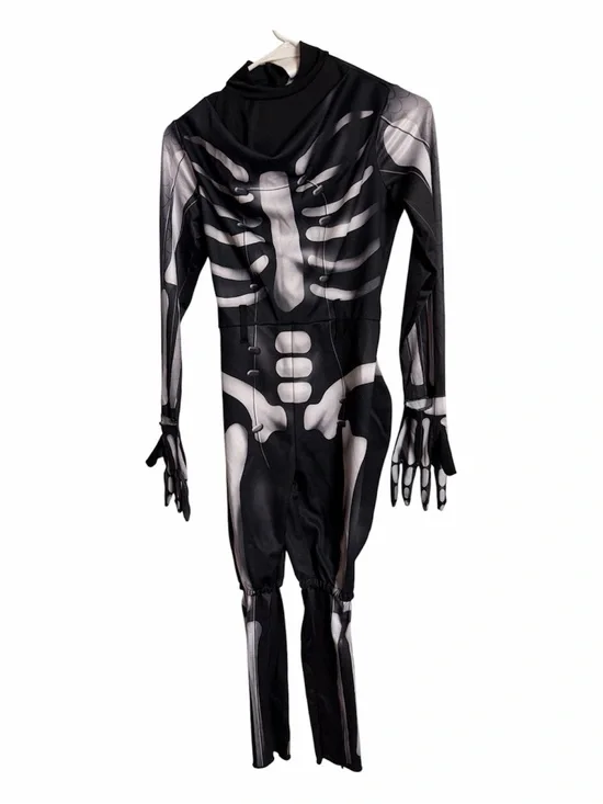 Black Skeleton One-Piece Kids Costume Fortnite