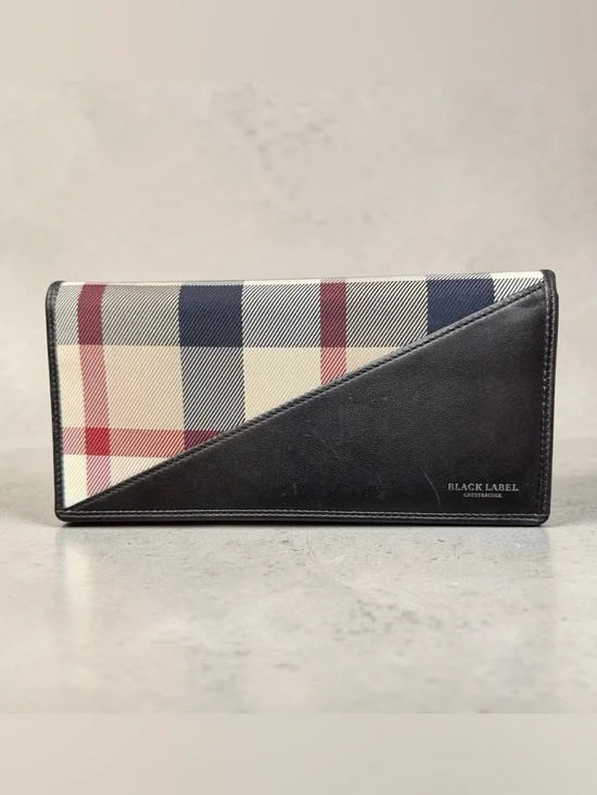 Black Label Crestbridge Long Wallet (A230)