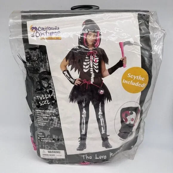 New California Costume The Love Reaper Tween Costume - Size XL