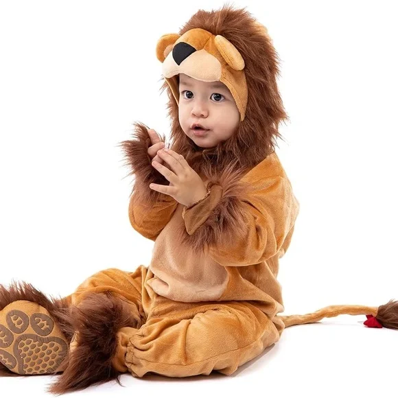 Adorable Lion Costume for Kids