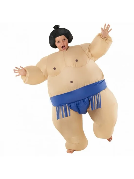 New Kids Sumo Wrestler Inflatable Costume