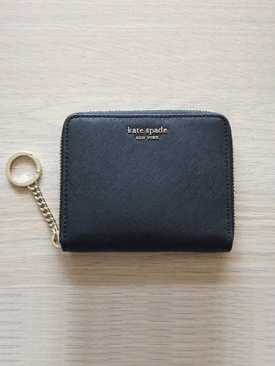 NEW Kate Spade Cameron Small Slim Continental Zipper Around Wallet