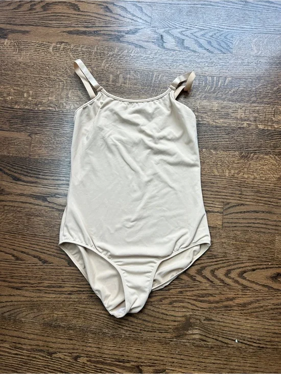 Neutral Beige Leotard
