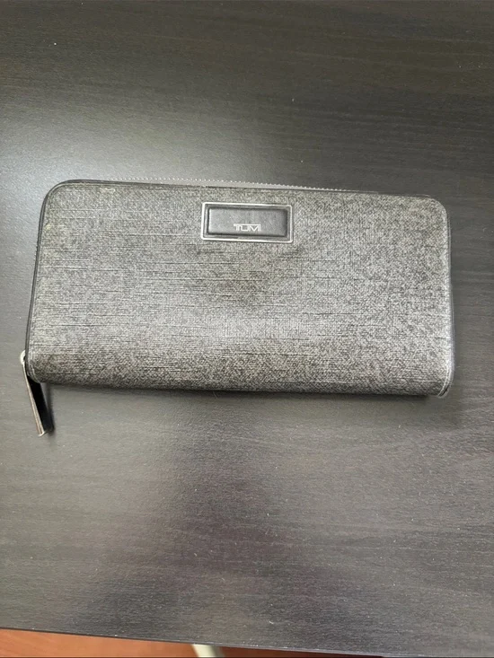 Tumi Grey Wallet