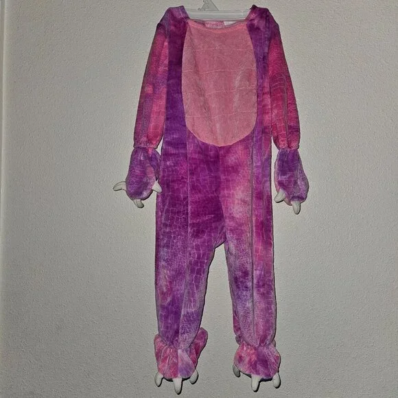 Spirit Pink Purple Dragon Dinosaur Halloween Costume Baby 12-18 Months Jumpsuit