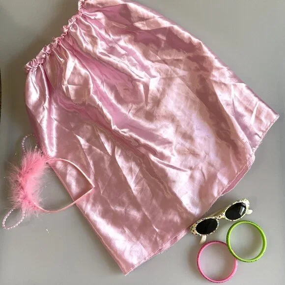 PINK DRESS UP BUNDLE COSTUME COSPLAY EUC