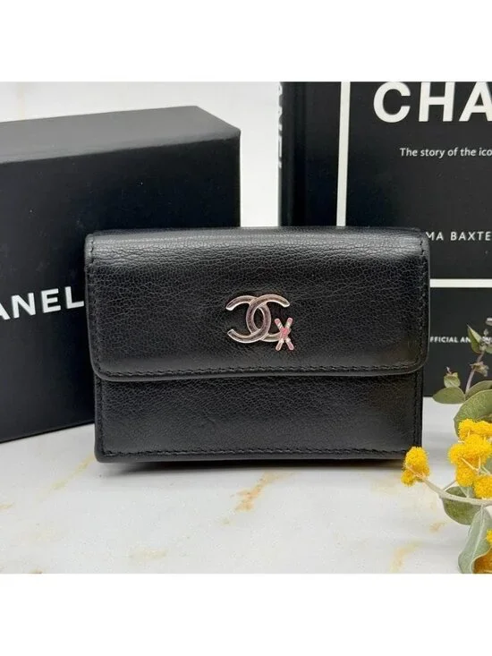 Chanel Ski Motif Trifold Wallet