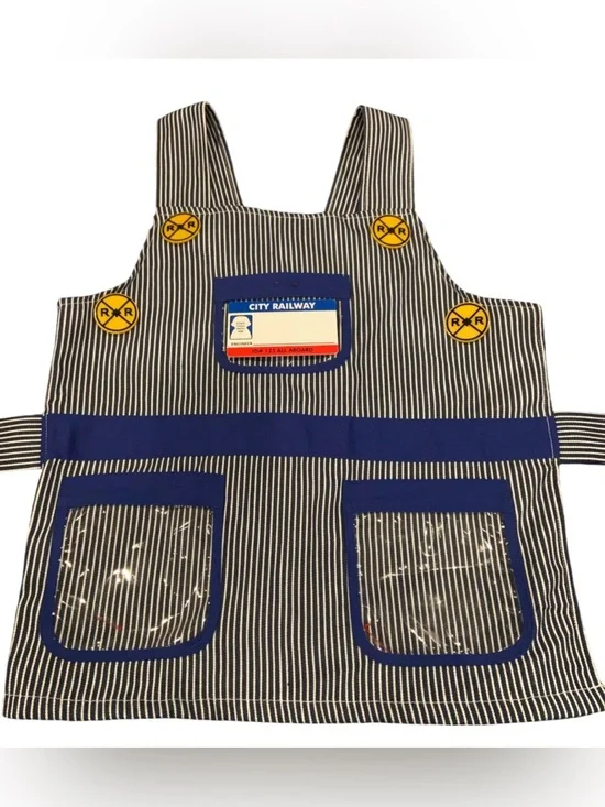 Melissa & Doug - Train Engineer Smock Costume - Kids (Age 3-6)  - Playtime EUC