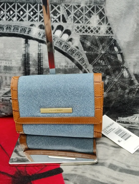 Brahmin Denim Starlet Collection Kerra Wallace