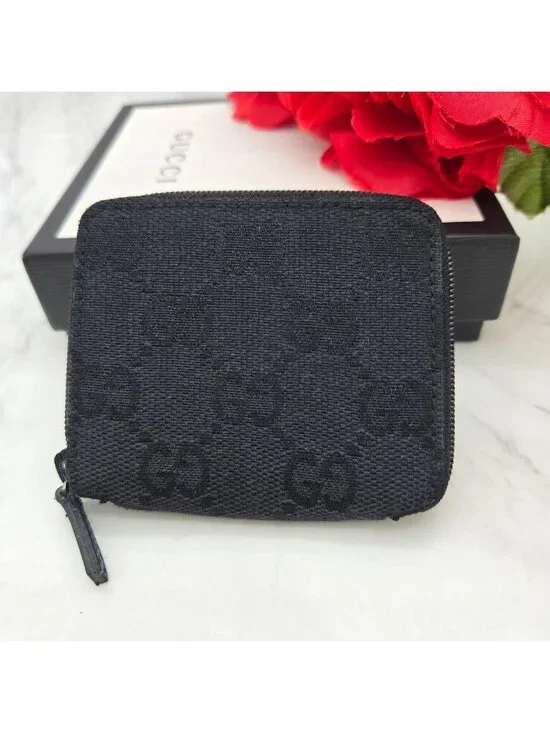 Gucci Coin Purse Wallet GG Canvas