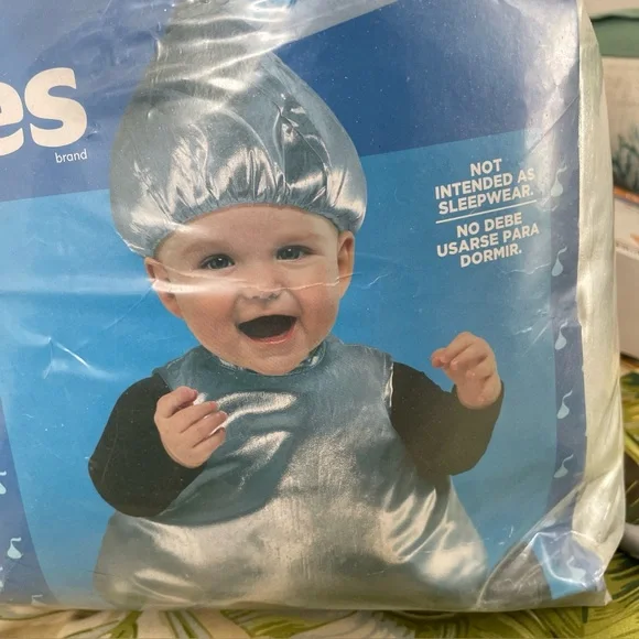 Hershey’s kisses toddler 2t silver kiss costume halloween cosplay dress up party