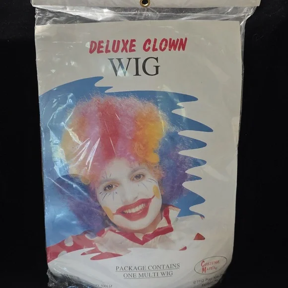 Clown wig rainbow 🌈 - NIP‎
